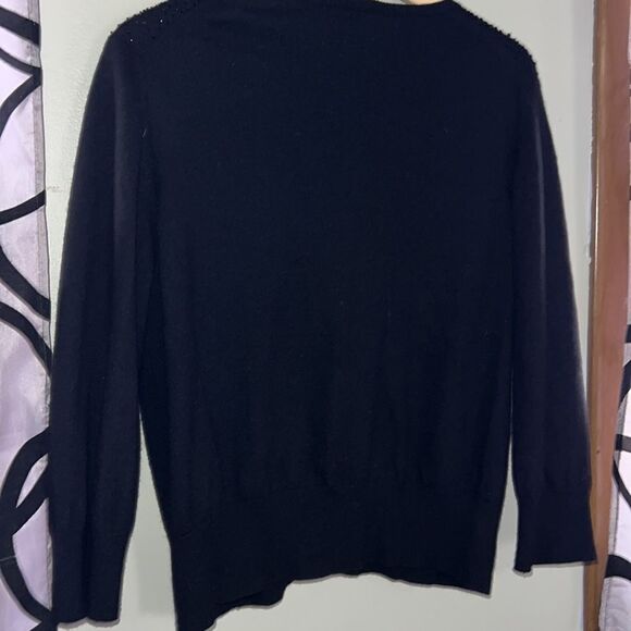 George Me lambswool blend cardigan with hand beaded details, size extra-large - Picture 5 of 8